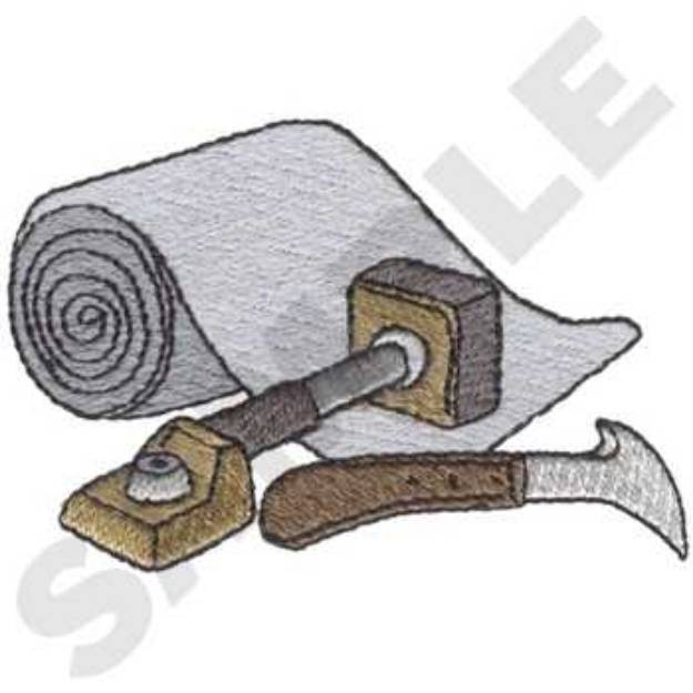 Picture of Carpet Installer Machine Embroidery Design