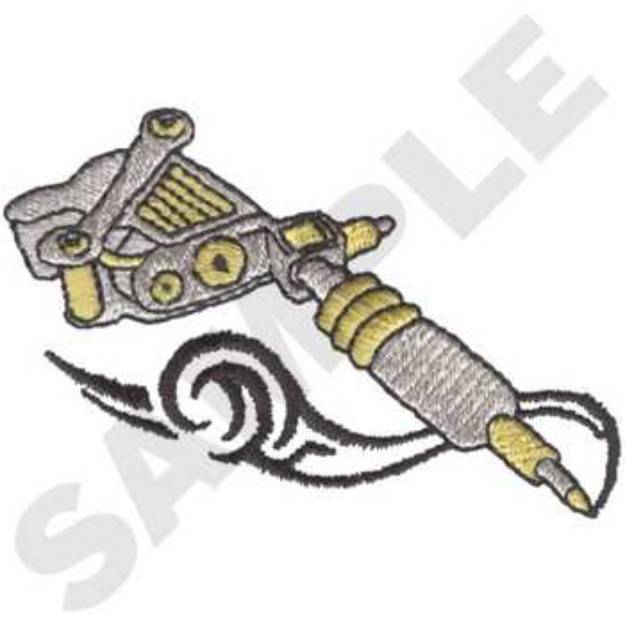 Picture of Tattoo Artist Machine Embroidery Design