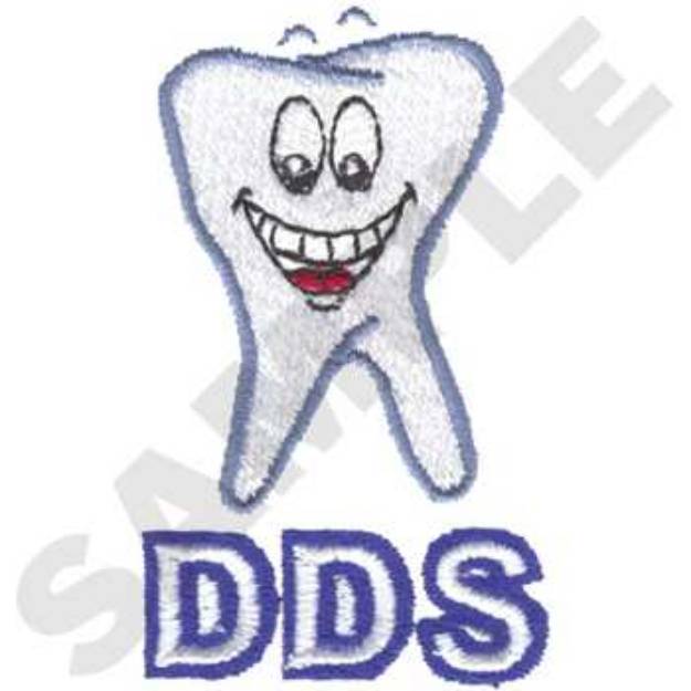 Picture of Dentist Logo Machine Embroidery Design