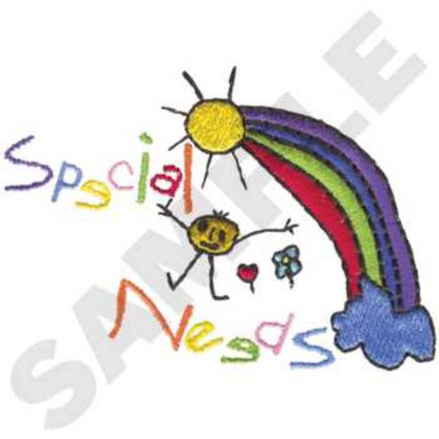 Picture of Special Needs Machine Embroidery Design