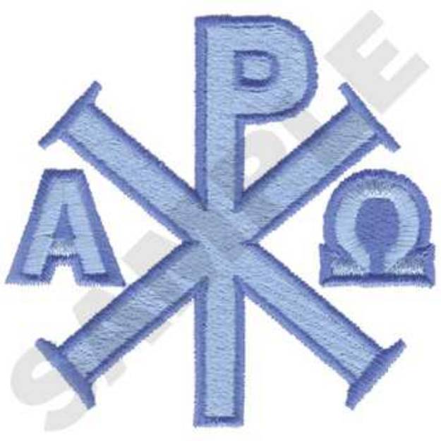 Picture of Alpha Omega Machine Embroidery Design