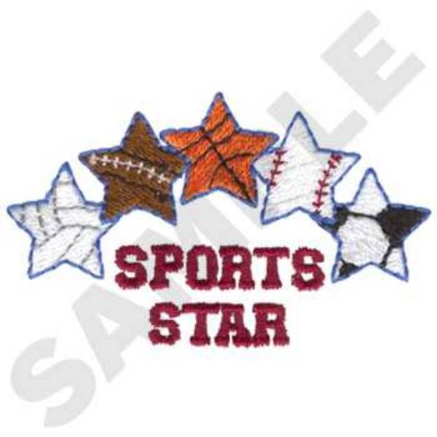 Picture of All Sports Machine Embroidery Design