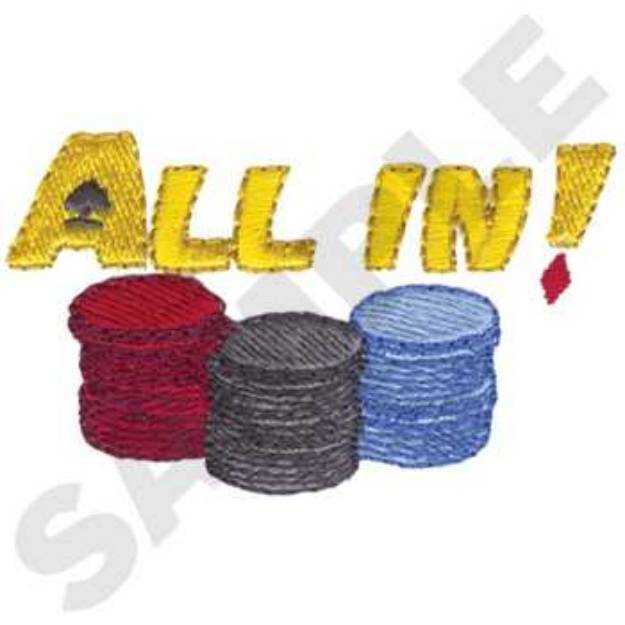 Picture of All In Machine Embroidery Design