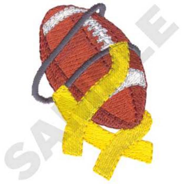 Picture of Kids Flag Football Machine Embroidery Design
