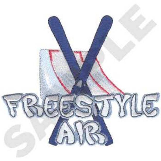 Picture of Freestyle Air Machine Embroidery Design