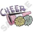 Picture of Cheer logo Machine Embroidery Design