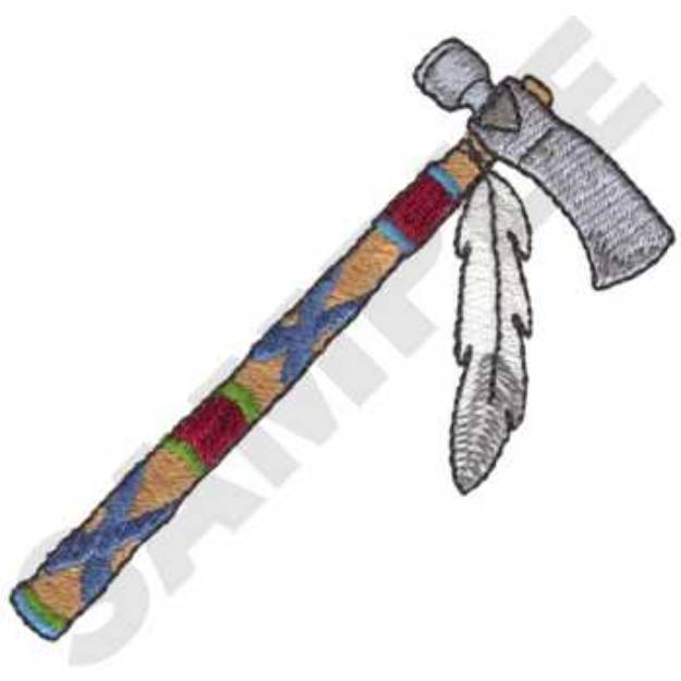 Picture of Tomahawk Machine Embroidery Design