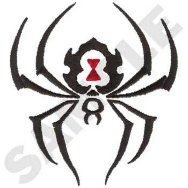 Picture of Black Widow Machine Embroidery Design