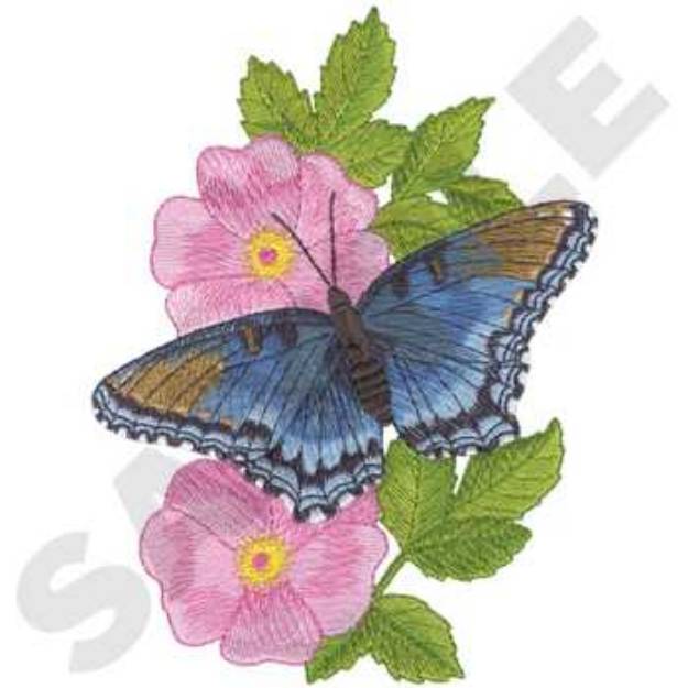 Picture of Red-spotted Purple Machine Embroidery Design
