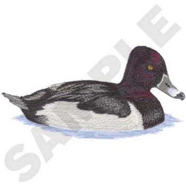 Picture of Ring-necked Duck Machine Embroidery Design