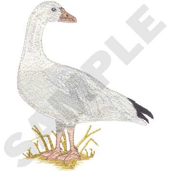 Snow Geese Machine Embroidery Design