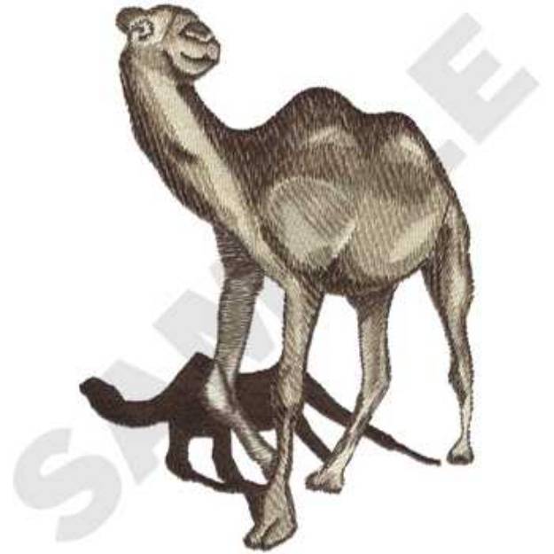 Picture of Camel Machine Embroidery Design