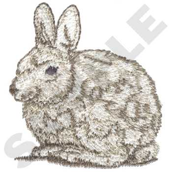 Rabbit Machine Embroidery Design