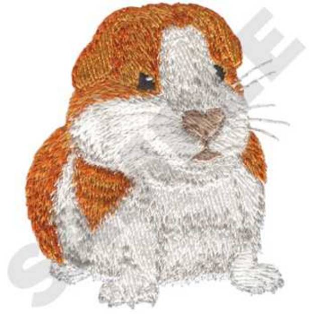 Picture of Guinea Pig Machine Embroidery Design