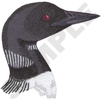 Loon Machine Embroidery Design
