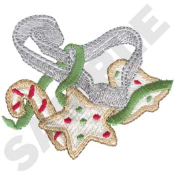 Christmas Cookies Machine Embroidery Design