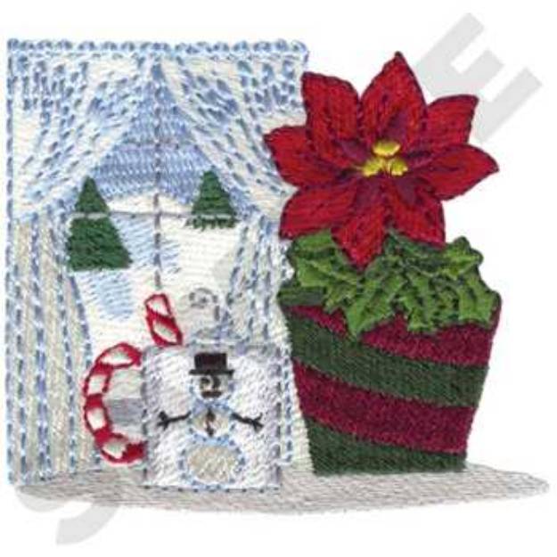 Picture of Winter Hot Chocolate Machine Embroidery Design