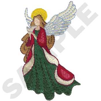 Angel Of Peace Machine Embroidery Design