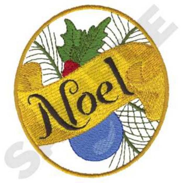 Picture of NOEL Machine Embroidery Design