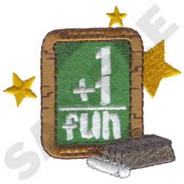 Picture of Math Is Fun Machine Embroidery Design