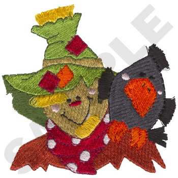 Scarecrow Machine Embroidery Design