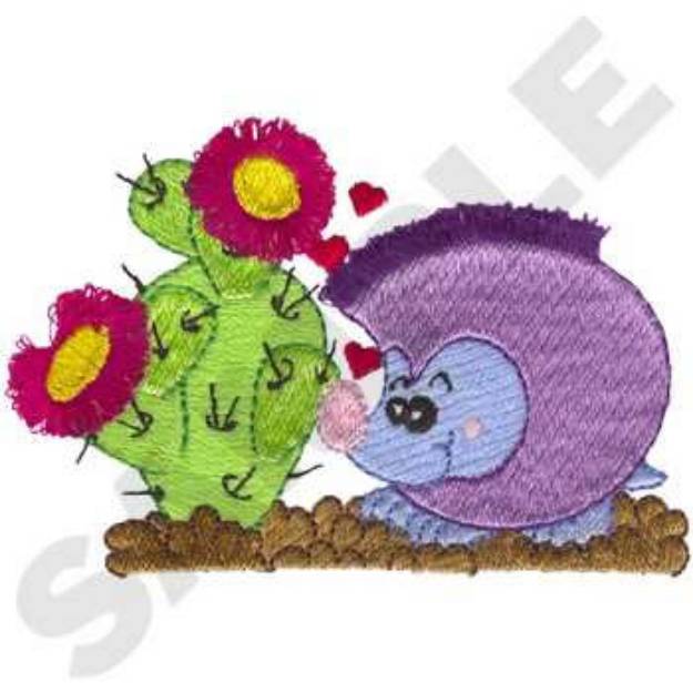 Picture of Hedgehog Machine Embroidery Design