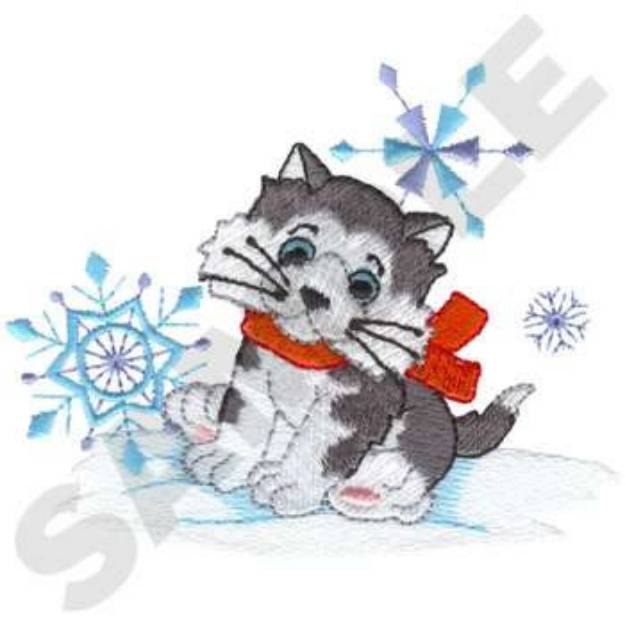 Picture of Husky Puppy Machine Embroidery Design