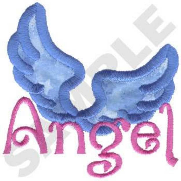Picture of Angel Applique Machine Embroidery Design