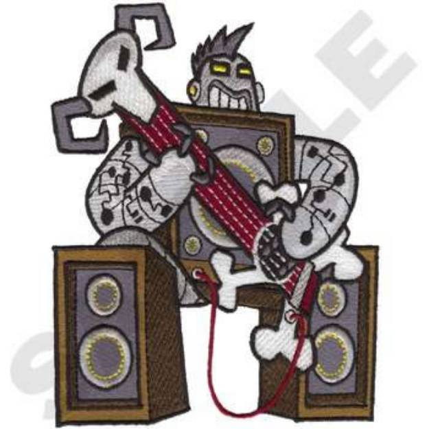 Picture of Heavy Metal Machine Embroidery Design