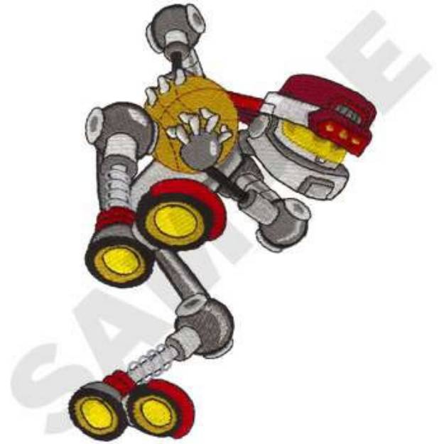 Picture of Basket-Bot Machine Embroidery Design