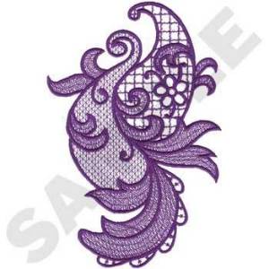 Picture of FSL Paisley Scroll Machine Embroidery Design