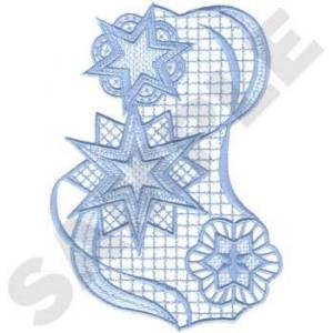 Picture of FSL Snowflakes Machine Embroidery Design