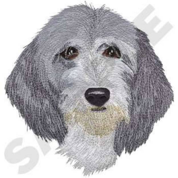 Picture of Basset Griffon Vendeen Machine Embroidery Design