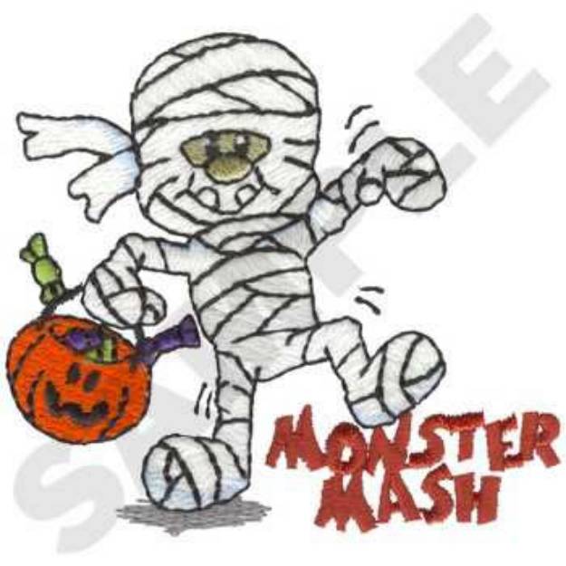 Picture of Lil Mummy Machine Embroidery Design