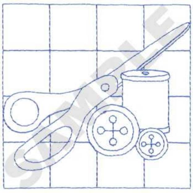 Picture of Sewing Quilt Machine Embroidery Design