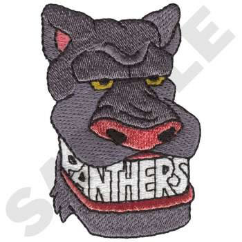 Panther Machine Embroidery Design