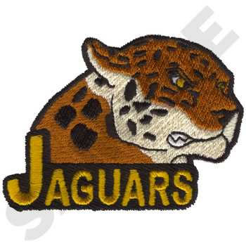 Jaguars Mascot Machine Embroidery Design