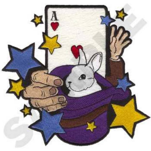 Picture of Magicians Machine Embroidery Design