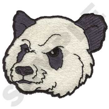 Pandas Mascot Machine Embroidery Design