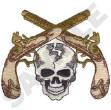 Picture of Pirate Pistols Machine Embroidery Design