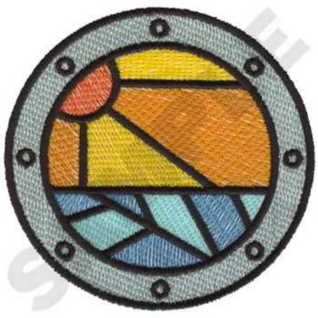 Picture of Porthole Machine Embroidery Design
