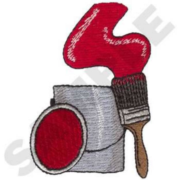 Picture of Painter Tools Machine Embroidery Design