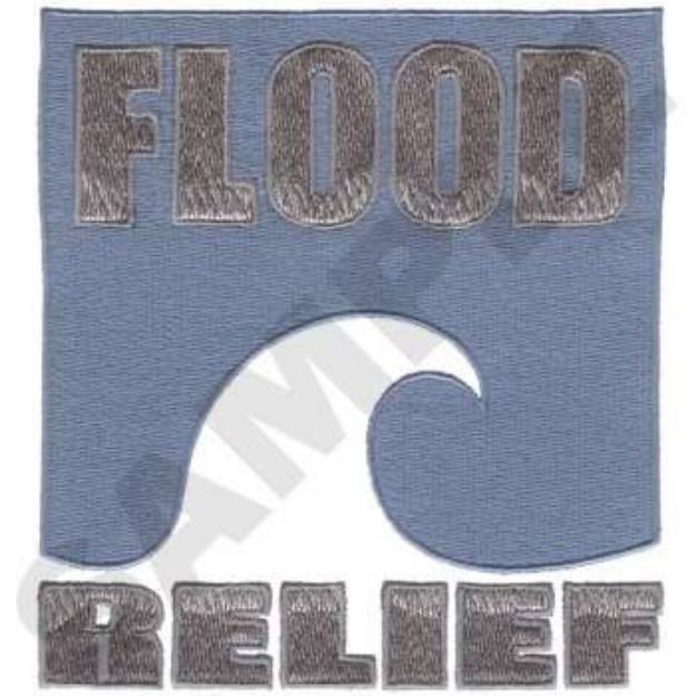 Picture of Flood Wave Machine Embroidery Design