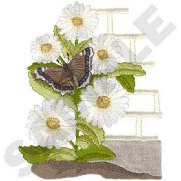 Picture of Summer Daisies Machine Embroidery Design