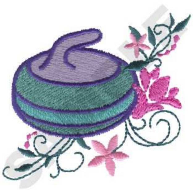 Picture of Curling Machine Embroidery Design