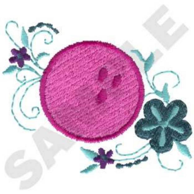 Picture of Bowling Ball Machine Embroidery Design