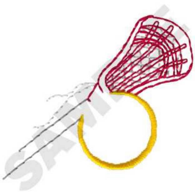 Picture of Lacrosse Machine Embroidery Design