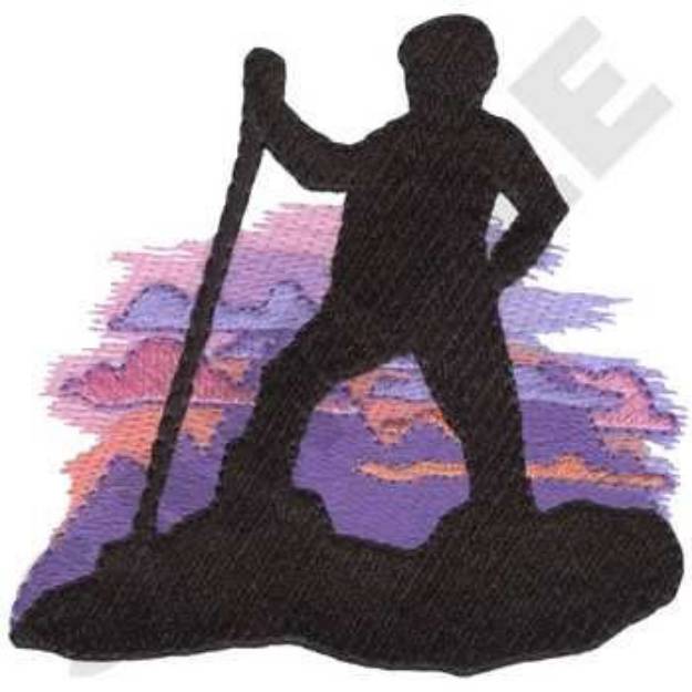 Picture of Mountain Climbing Machine Embroidery Design