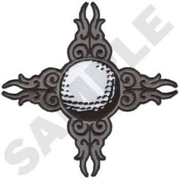 Picture of Tribal Golf Machine Embroidery Design