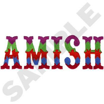 Amish Quilt Machine Embroidery Design
